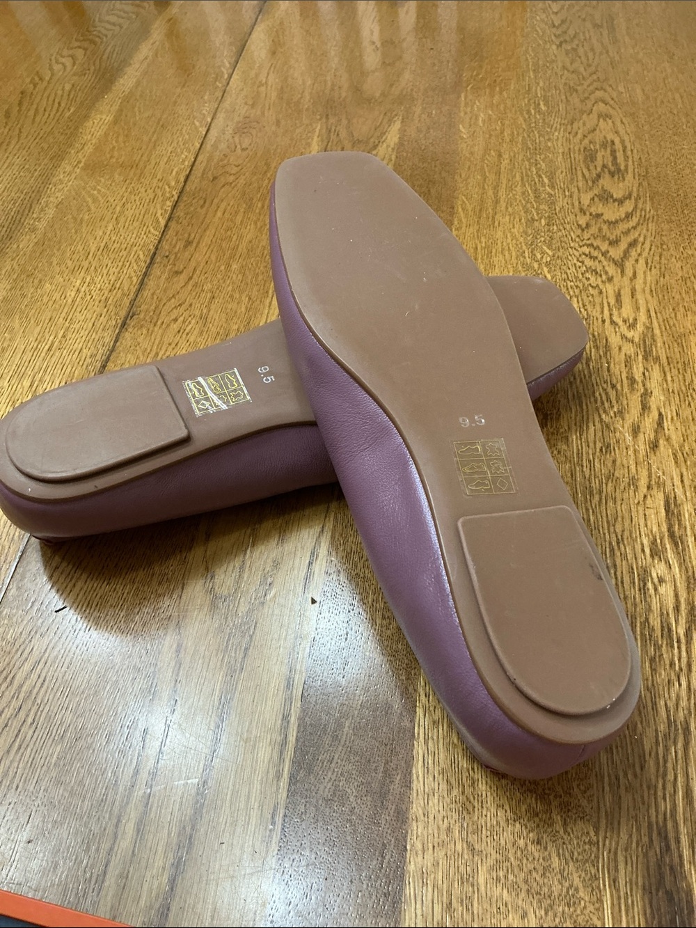 Jeffrey Campbell Mauve Leather Flats - Picture 6 of 8